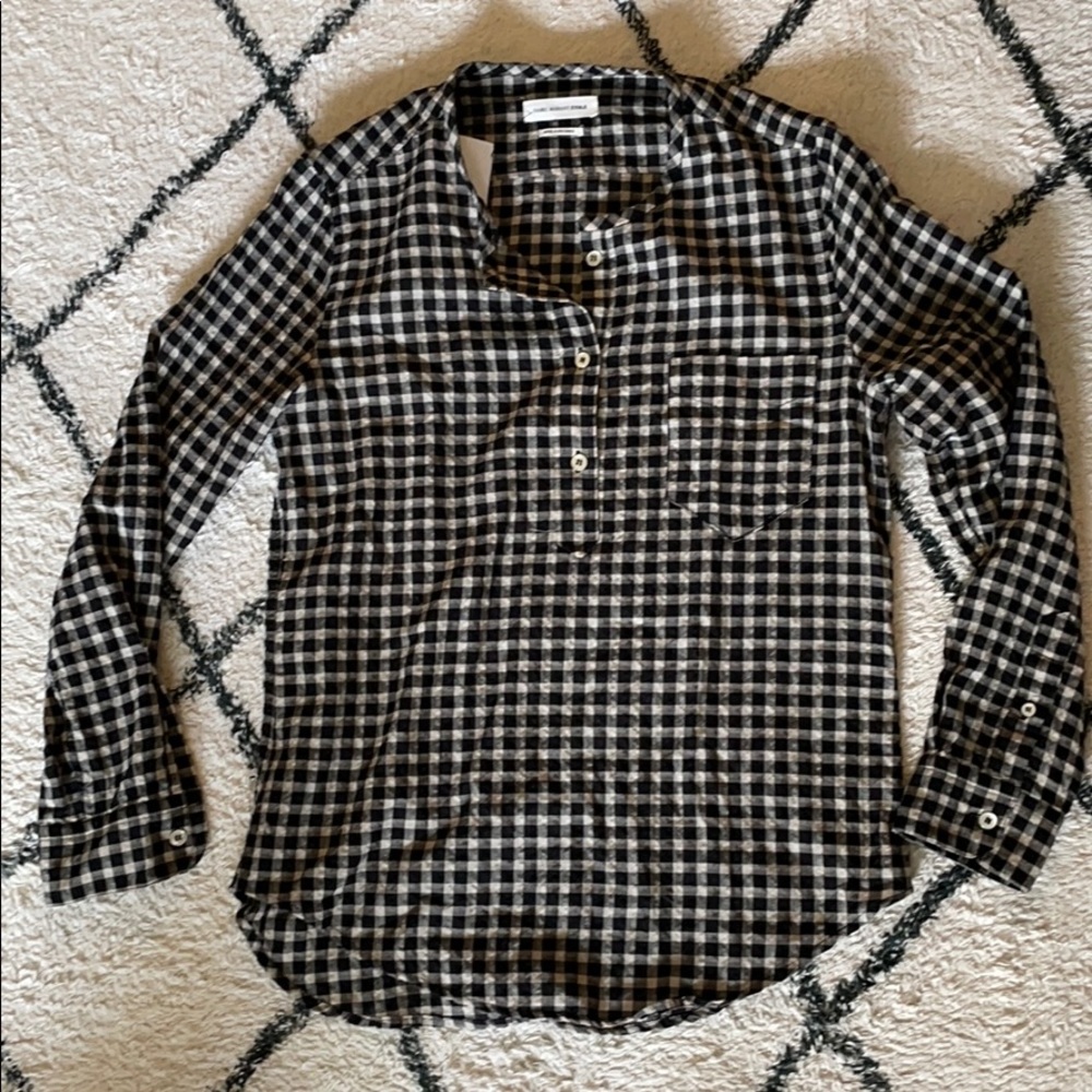 Isabel marant Buffalo plaid gingham shirt
